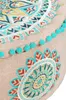 Tabouret oriental Pouf Décoration Badar -2- Voir les images du produit 6