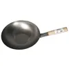 Jade Temple | Flacher Wok - 33 Cm - Aus Kohlenstoffstahl - Produktbild-Vorschau 4
