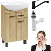 Stamar | Armoire de salle de bains avec lavabo - 50 cm Voir les images du produit 1