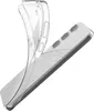 A clear phone case is shown on a white background, partially covering a smartphone. Náhľad obrázku produktu