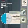 DOMINO Türgriff Drückergarnitur WC - Badezimmer Set | mit Produktbild-Vorschau 6