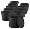 BenBow secchio con coperchio 5L x10 nero - sicuro per gli Anteprima dell’immagine prodotto 1