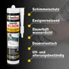 Isolbau Sanitär Silikon 3 x 300 ml Grau - Hochelastischer Produktbild-Vorschau 2