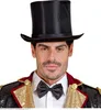 Cappello a cilindro in raso per costumi teatrali nero Anteprima dell’immagine prodotto 5