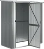 vidaXL Capanno per attrezzi Grigio 180,5x97x209,5 cm Anteprima dell’immagine prodotto 4