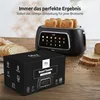 Tostapane Olvy a 4 fette, fessure lunghe, display digitale Anteprima dell’immagine prodotto 3