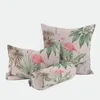 SCHÖNER LEBEN. Kissenhülle Outdoor Palmen Papagei Flamingo Produktbild-Vorschau 2
