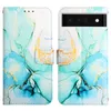 Google Pixel 6 Pro Hülle, Marmor Motiv Kunstleder Tasche Produktbild-Vorschau 2