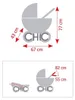 BAYER CHIC 2000 Puppenwagen 3in1 Kombi EMOTION 637 15 Produktbild-Vorschau 12