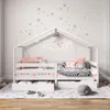 Hausbett ENA aus massiver Kiefer, schönes Montessoribett in Produktbild-Vorschau 2