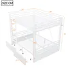 Letto a castello Flieks 140x200 cm con 2 cassetti, letto a Anteprima dell’immagine prodotto 4