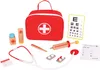 Tooky Toy Little Doctor Holzspielset Rot 11-teilig Produktbild-Vorschau 2