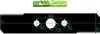 Diagram of a lawnmower blade with dimensions labeled. Náhled obrázku produktu