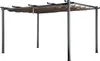 Pergola autoportante 3 × 4m CASSIS taupe - structure Voir les images du produit 1