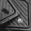 Universal Gummi Fußmatten Set (2-tlg) für Opel Mokka X Produktbild-Vorschau 3