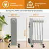 TroniTechnik® Elektroheizung Ölradiator Öl-Heizung Radiator Produktbild-Vorschau 7