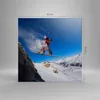 Bild auf Leinwand - Leinwandbild - Snowboard Winter Berg Produktbild-Vorschau 3