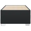 vidaXL Bettgestell Schwarz 100x200 cm Kunstleder Produktbild-Vorschau 4