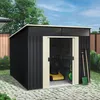 Wasabi - Metall Gerätehaus 6,6 m² Stark mit Fenster - Produktbild-Vorschau 2