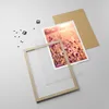 Gerahmtes Poster - Rahmen in heller Eiche - Wiese Blumen Produktbild-Vorschau 4