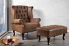riess-ambiente Chesterfield Sessel 85cm antik braun Produktbild-Vorschau 2