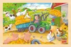 Goki Puzzle Malý traktor 24 dílků - dřevěné Náhled obrázku produktu 1