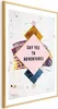 Posterpapier Poster - Say Yes to Adventures 40x60 cm Text Produktbild-Vorschau 1