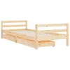 vidaXL Dětská postýlka se zásuvkami 80x200 cm borovicový Náhled obrázku produktu 3