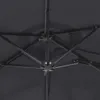Doppelsonnenschirm Schwarz 316x240 cm , Markisen Design Produktbild-Vorschau 5