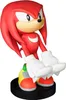 A figurine of the character Knuckles from the Sonic the Hedgehog video game series, standing on a black circular base. Podgląd zdjęcia produktu
