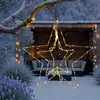 LED Leuchtstern 45cm 3D mit Timer 90 LED zum Aufhängen Produktbild-Vorschau 7