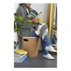 UMBRA WOODROW STORAGE Hocker Eimer mit Deckel Holz Produktbild-Vorschau 8
