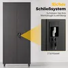 HOMCOM Aktenschrank, Abschließbar, mit Rollen, Produktbild-Vorschau 7