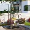 Vitavia Zusatzregal für Balkongewächshaus "Stad" schwarz Produktbild-Vorschau 2