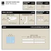 Barra doble para cortinas Umbra Twilight, extensible, para Vista previa de la imagen del producto 8