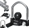 MASKO® Anhängerschloss Zahlenschloss mit 4 Stellig Code für Produktbild-Vorschau 1
