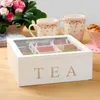 Tee-Aufbewahrungsbox mit 9 Fächern und aromaschützendem Produktbild-Vorschau 16