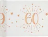 60. Geburtstag roségold Tischläufer 5 m x 30 cm Zahl 60 Produktbild-Vorschau 2