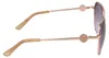 Guess Sonnenbrille GF6140 28T 62 Damen Rosé Gold Produktbild-Vorschau 5