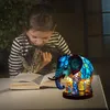 Elefant Lampe, Elefantlampe Mosaik, Nachttischlampe, USB Produktbild-Vorschau 4