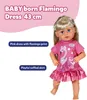 BABY born® Kleid Flamingo 43cm Produktbild-Vorschau 3