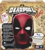 The image shows the front of a product box for a Deadpool interactive head. Anteprima dell’immagine prodotto