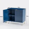 CDGlobal Kommode Sideboard mit 2 Türen, Wohnzimmerschränke Produktbild-Vorschau 5