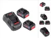 Zestaw startowy Bosch Professional 18 V 2x akumulator Podgląd zdjęcia produktu 1