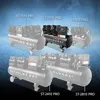 STAHLWERK Kompressor mit 120 L Tank (ST-1010 Pro) – ölfrei, Produktbild-Vorschau 2
