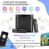 TANGCOOL Karaoke-Maschine, Bluetooth-Karaoke-System, Produktbild-Vorschau 2