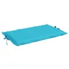 vidaXL Coussin pour chaise longue Turquoise Tissu Oxford Voir les images du produit 5