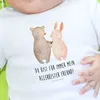 Mr. & Mrs. Panda Organic Baby Shirt Bär und Hase Umarmen 0. Produktbild-Vorschau 4