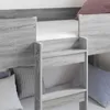Maison Exclusive - Etagenbett für Kinder Graues Sonoma 90 x Produktbild-Vorschau 3