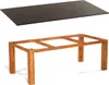 Sonnenpartner Gartentisch Base 200x100 cm Teakholz Old Teak Produktbild-Vorschau 1